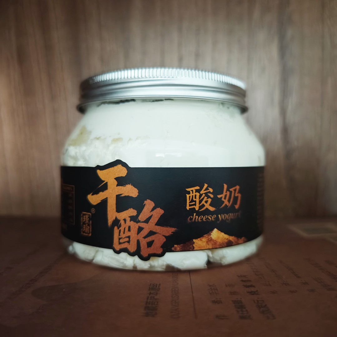 干酪酸奶没有甜味干噎脱水浓浓的奶酪香400克×2瓶