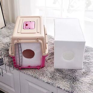 宠物托运航空箱保暖外套秋冬外出保暖防风加棉保温罩外出旅行猫咪