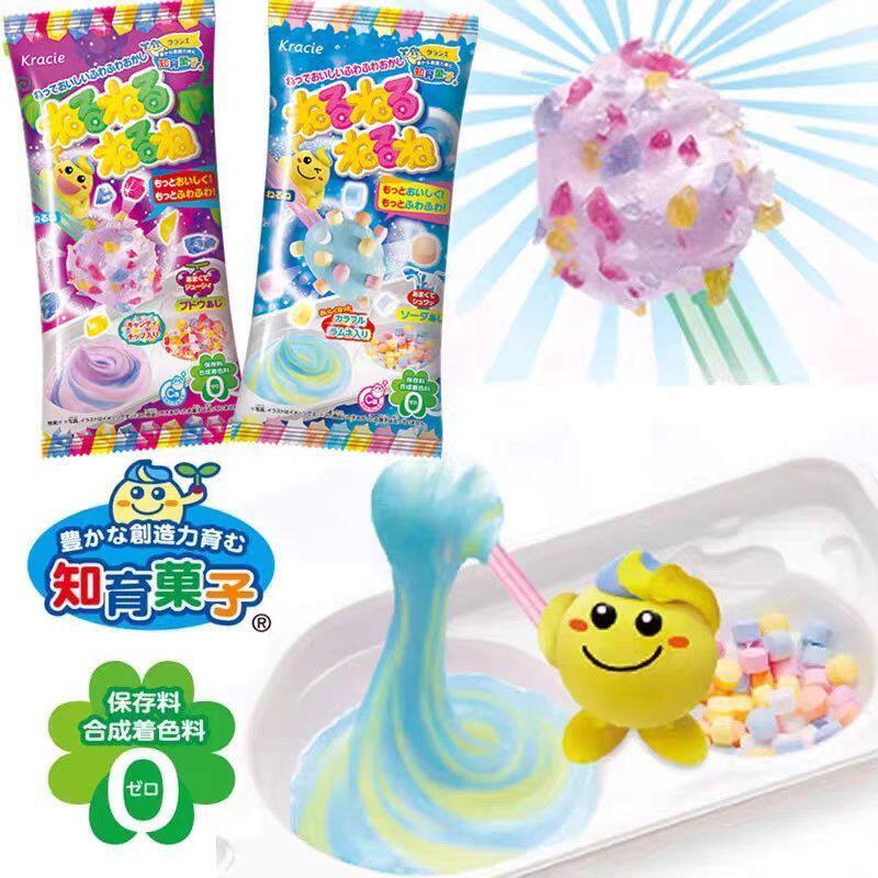 日本食玩 嘉娜宝Kracie卷卷棉花糖儿童DIY手工搅搅拌拌知育菓子