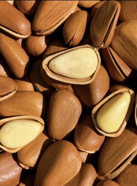 东北开口红松子(850大颗粒)现炒手剥开口松子零食坚果土特产新货