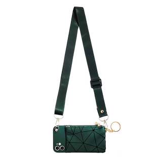 适用荣耀80手机壳斜挎X40i零钱包荣耀70可背60se挂绳畅享20简约9X网红50pro菱格30plus潮牌30S插卡X10高档ins