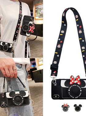 适用小米17手机壳turbo5零钱包红米note15pro斜挎K80插卡Mi14/13/12可爱11少女心civi3相机K90挂绳K70套K60