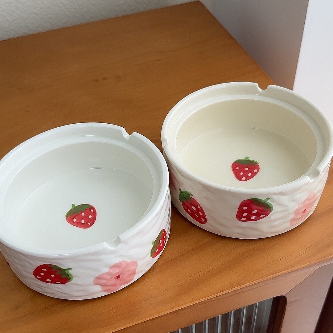 草莓碗家用陶瓷卡通餐具