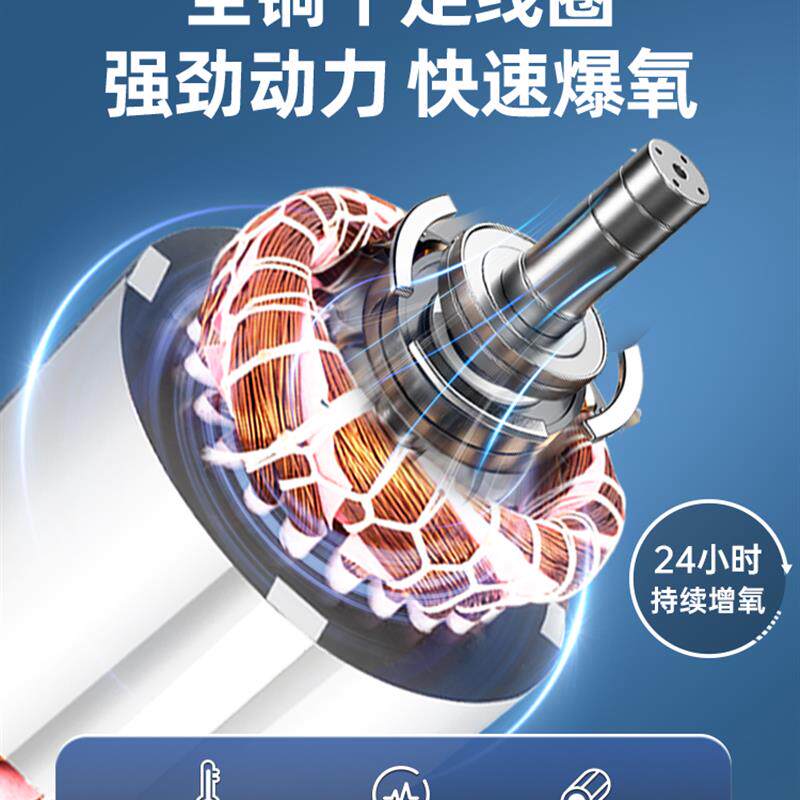 新款空气能鱼塘增氧机鱼塘氧气泵大功率制氧机养殖排气鱼塘氧包邮