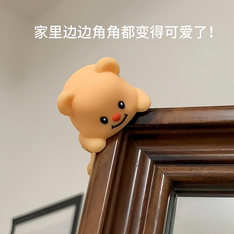 黄油小熊防撞角直角保护贴卡哇伊