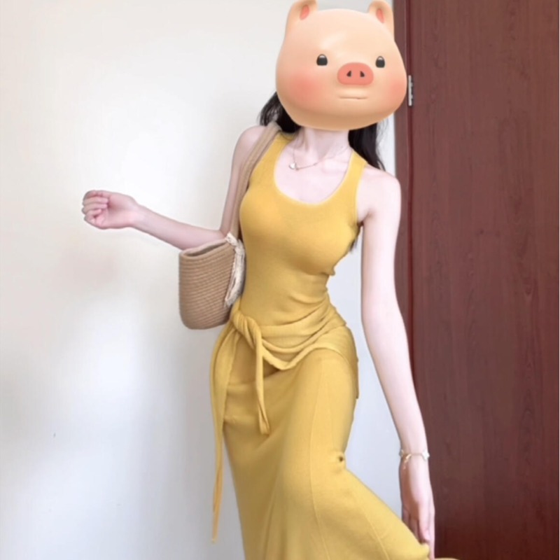 【赠送运费险】包臀鱼尾连衣裙