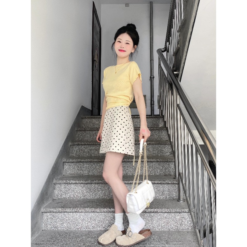 送运费险柠檬黄色多巴胺甜辣T恤