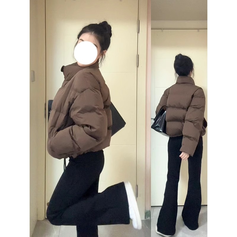 【赠运费险】肯豆风咖色羽绒棉衣