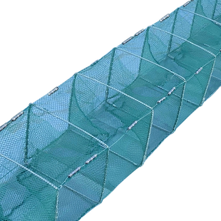 虾笼渔网捕鱼工具鱼网折叠自动龙虾抓鱼虾笼黄鳝笼捕鱼笼只进不出