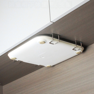 壁挂式体重秤支架免打孔电子秤收纳架体重计置物架体脂秤上墙挂架