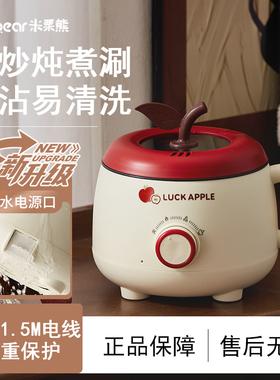 电煮锅电热火锅宿舍单人多功能学生一人食家用小型蒸笼泡面一体锅