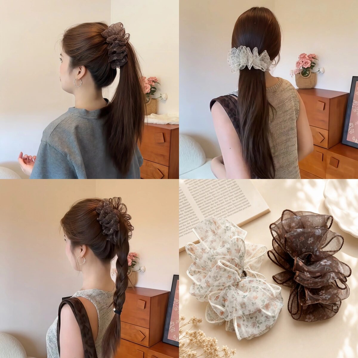 高马尾香蕉夹女竖夹丸子头抓夹