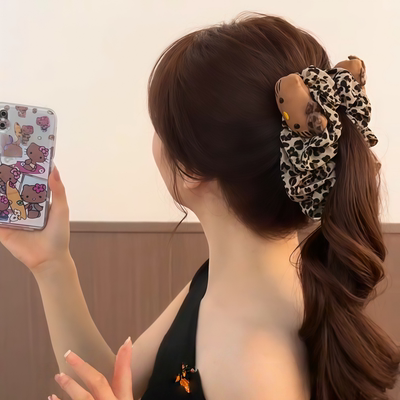 香蕉夹扭扭夹女马尾竖夹发卡夹子