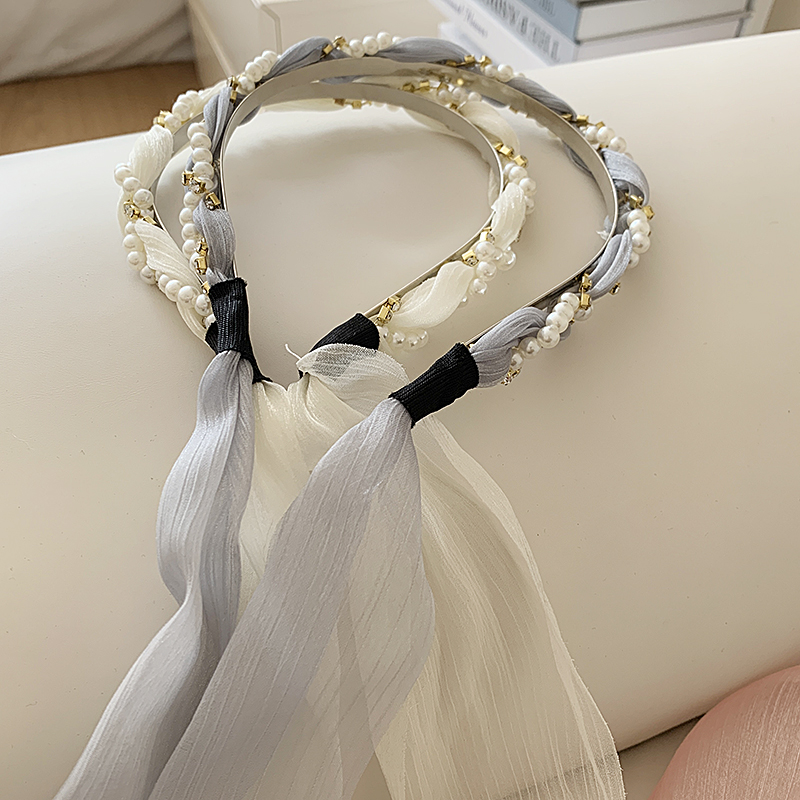 丝巾发箍女春夏发卡头箍