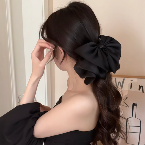 蝴蝶结抓夹女后脑勺发夹子头饰