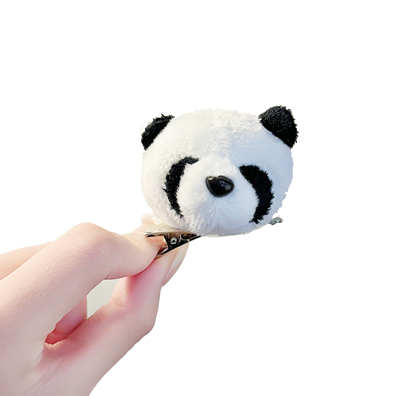 熊猫发箍女发夹头箍头绳新款发卡