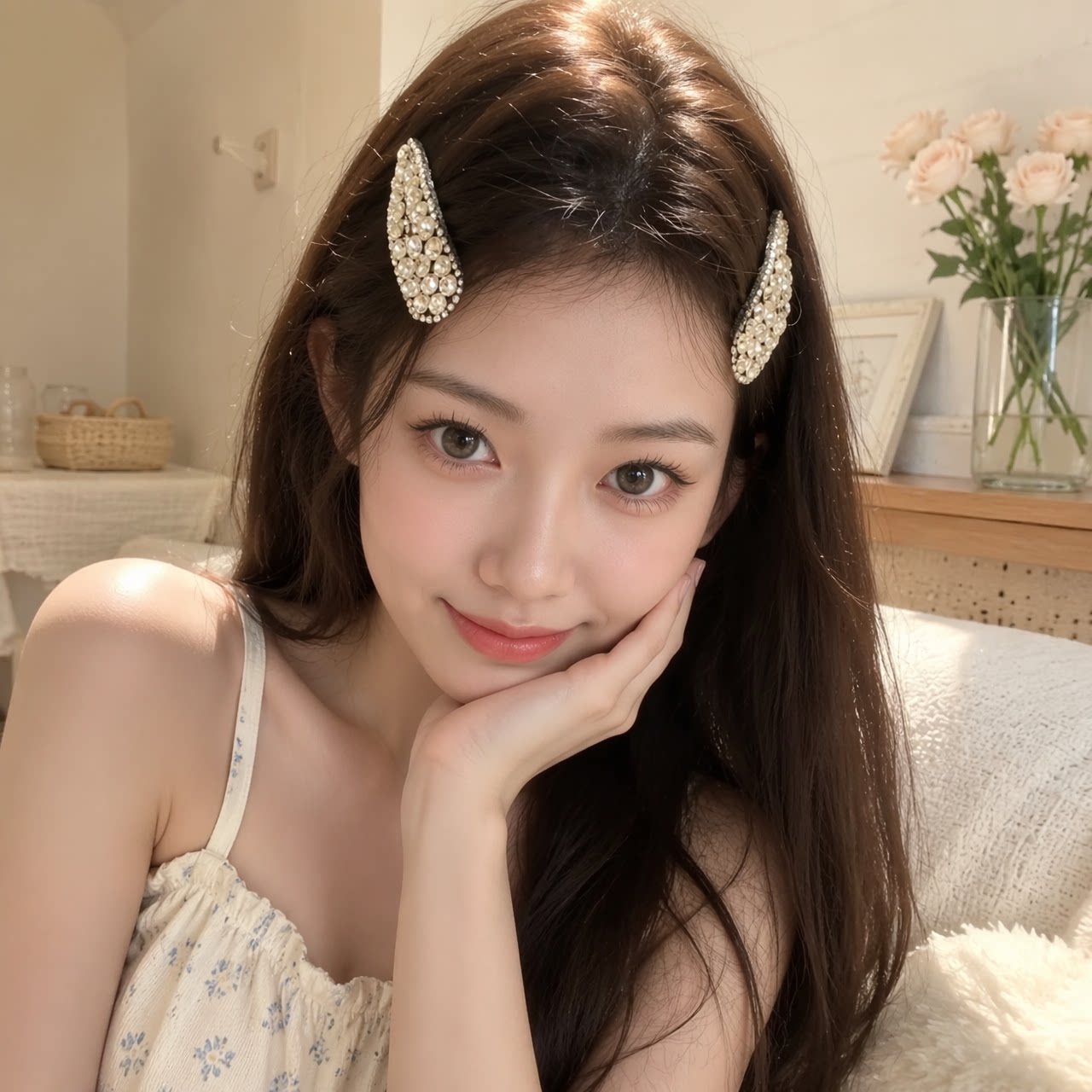 bb夹女侧边高级感刘海发夹子