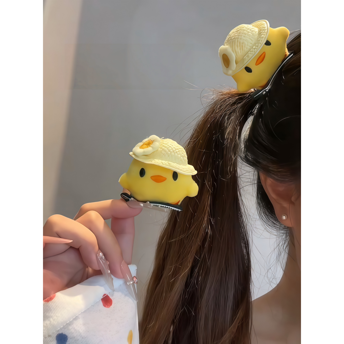 发夹侧边刘海夹发卡顶夹子头饰