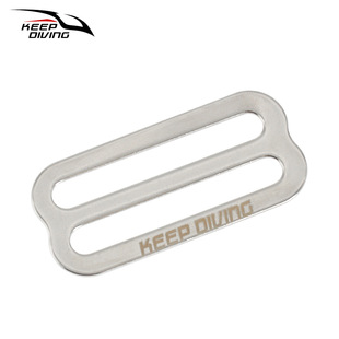 316不锈钢8形日字扣背飞背带调节定位扣BCD技术潜水配件SSA RK09