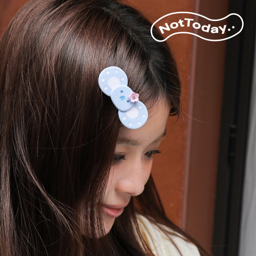 NotToday考拉蝴蝶结星星发夹