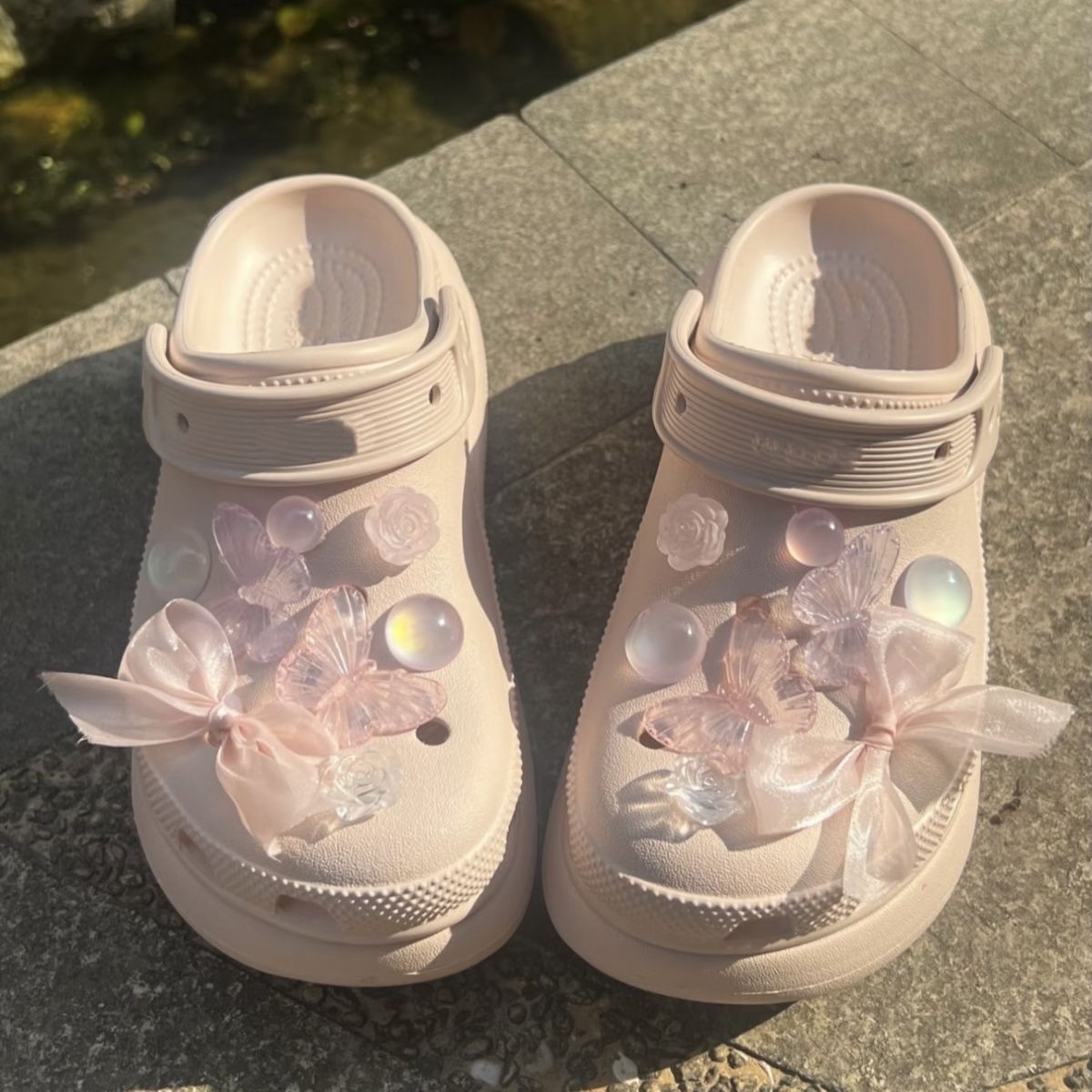 洞洞鞋配饰鞋花装饰鞋扣洞洞鞋花ins风适配diy可拆卸适配crocs
