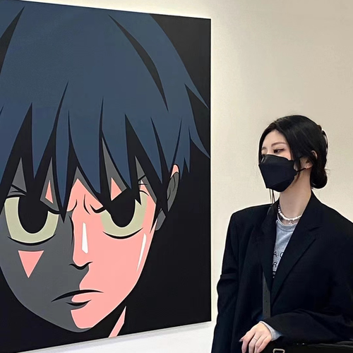 aokizy潮流日本动漫diy涂色