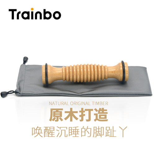 脚底按摩放松体操舞蹈天然实木