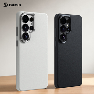 Balueus适用三星S26ultra手机壳S26U高端真皮保护套Galaxy全包防摔新品uitra高级感超薄磁吸皮革外壳2026新款