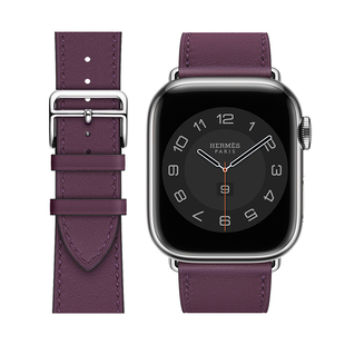 Balueus适用iWatch表带苹果手表applewatch7/6/5/4/3/2/1/se/s7真皮s6男款iwatchs7女watchs7高级iwatchse