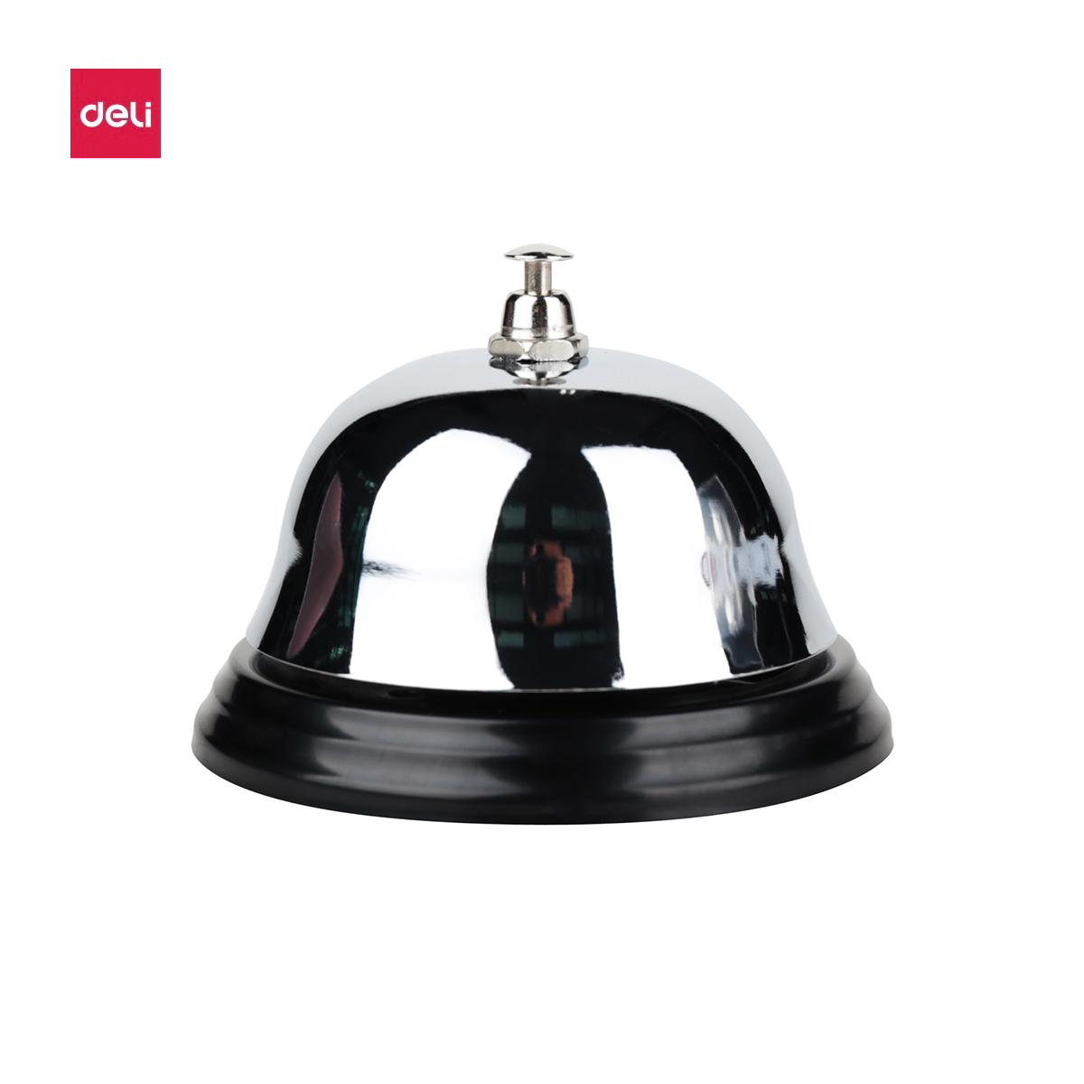 得力0240传唤铃(银灰)(台)