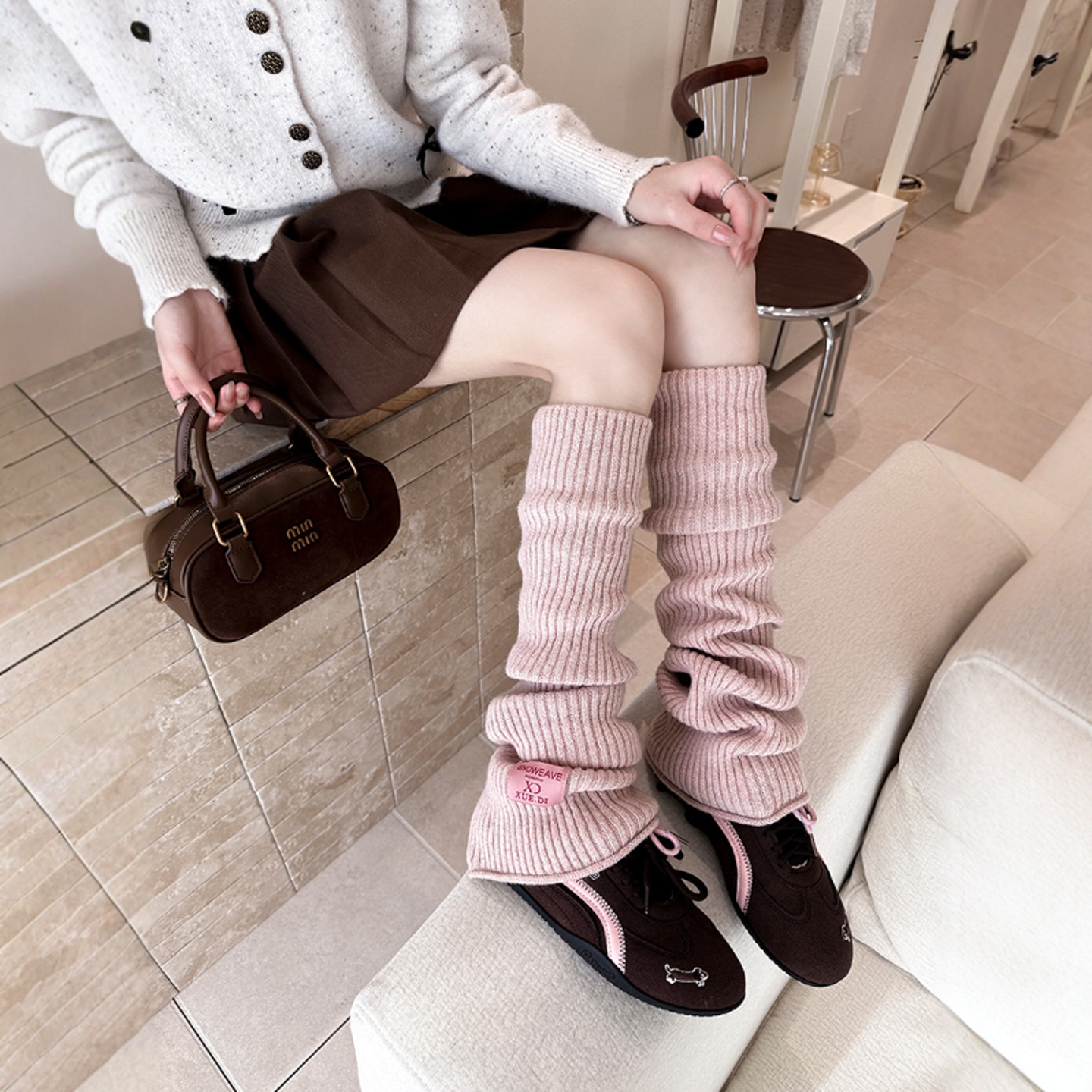 依旧美美哒！可以封神超嫩粉袜套