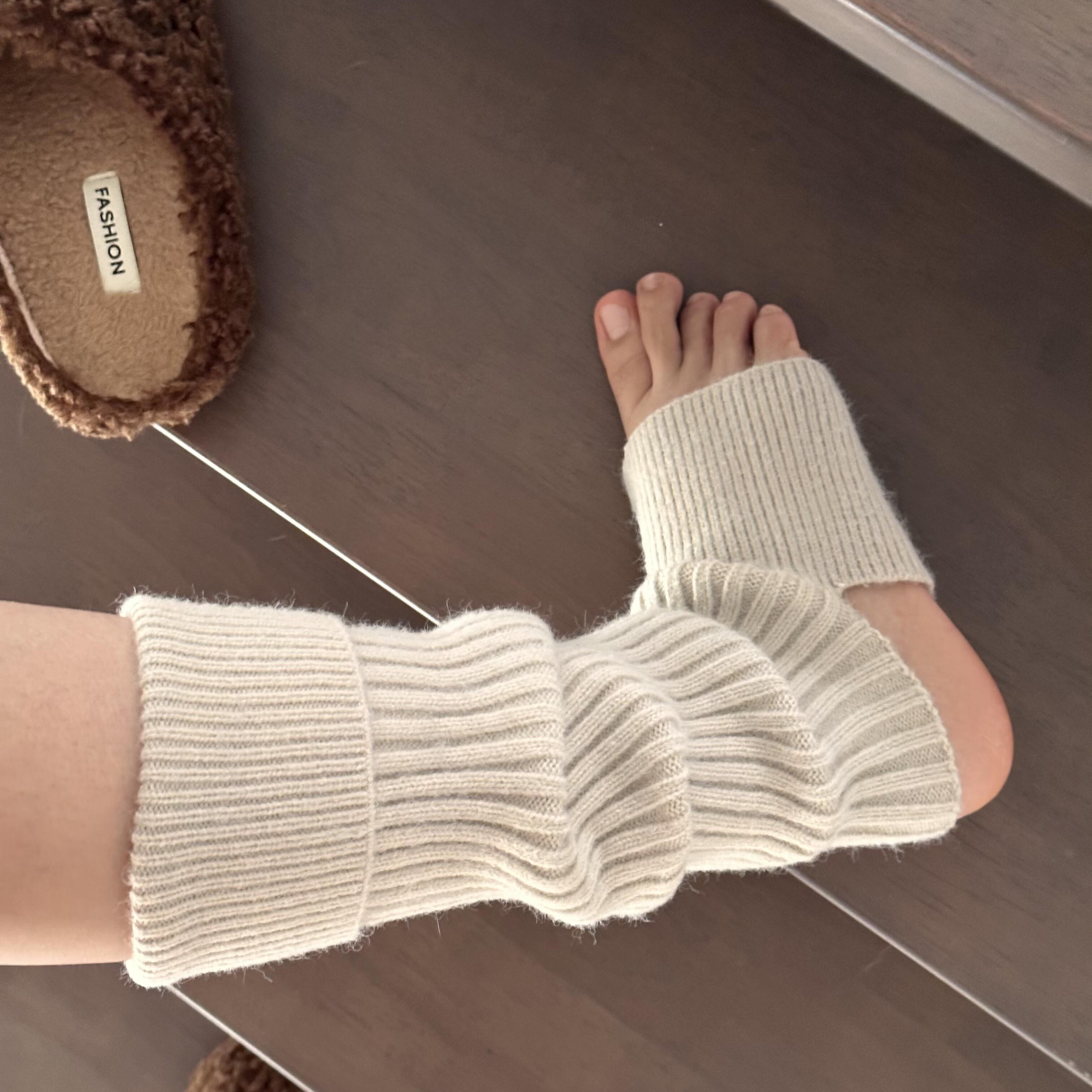 秋冬羊绒堆堆袜显瘦保暖修饰腿型