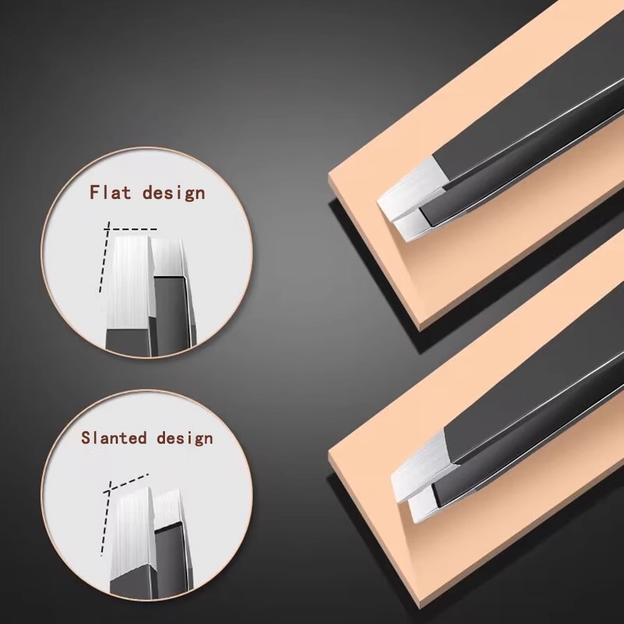 镊子小眉夹钳子修眉拔毛夹子男