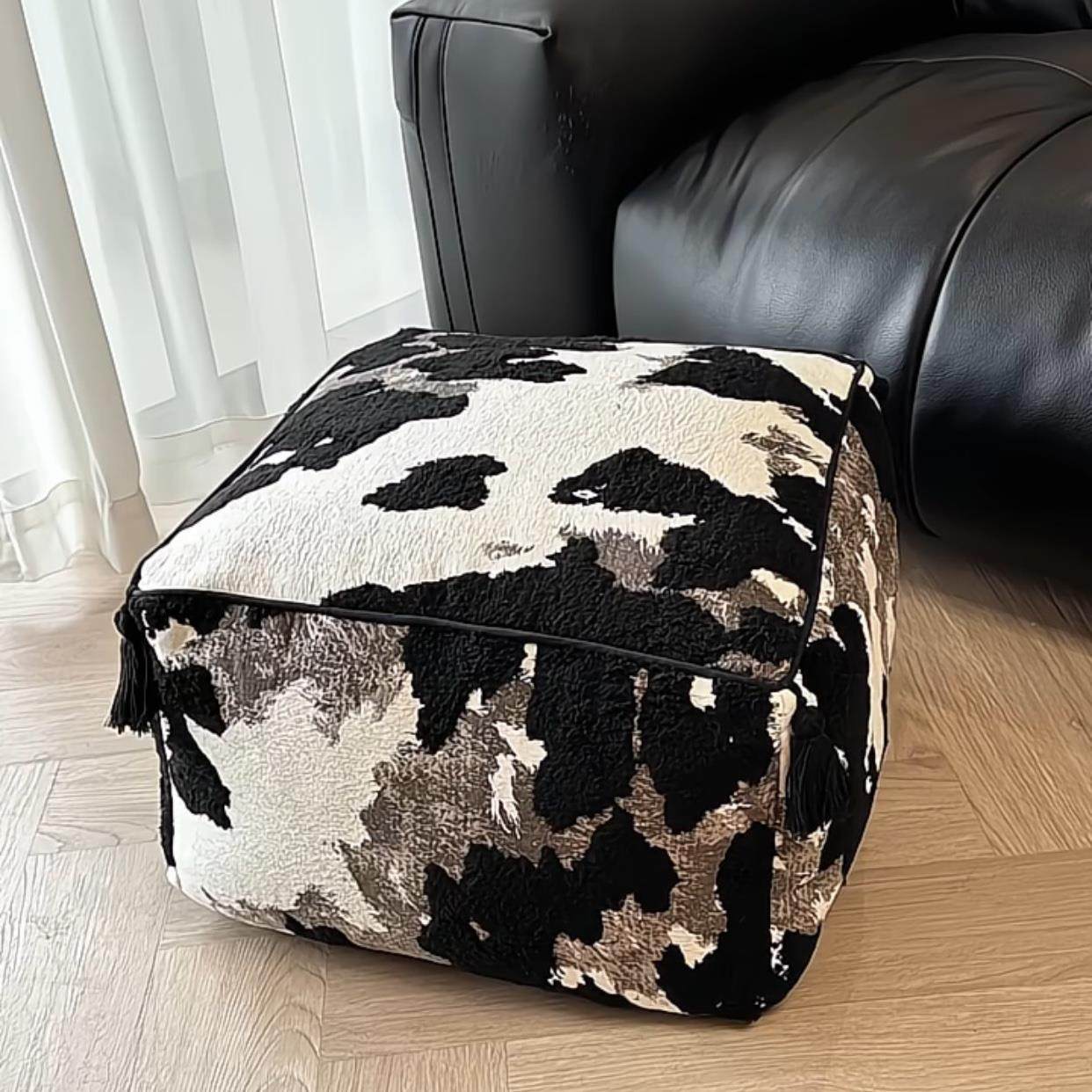 【新家的100个快递】客厅坐墩可拆洗懒人沙发蒲团高级感家用矮凳