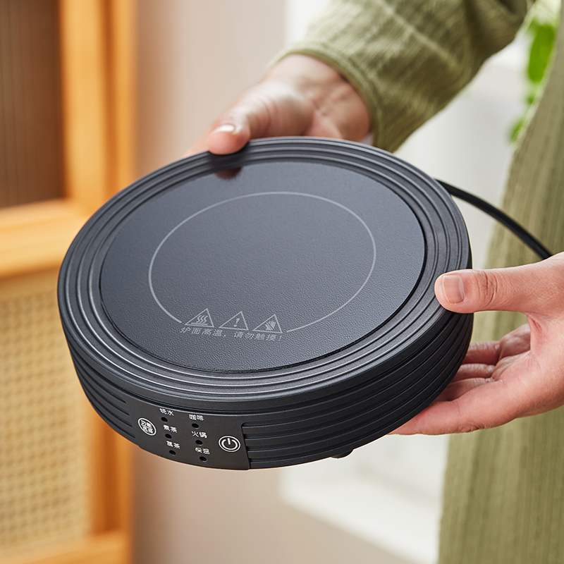 黑晶炉煮茶炉耐高温玻璃茶壶煮茶器烧水壶小型家用电热炉茶具套组