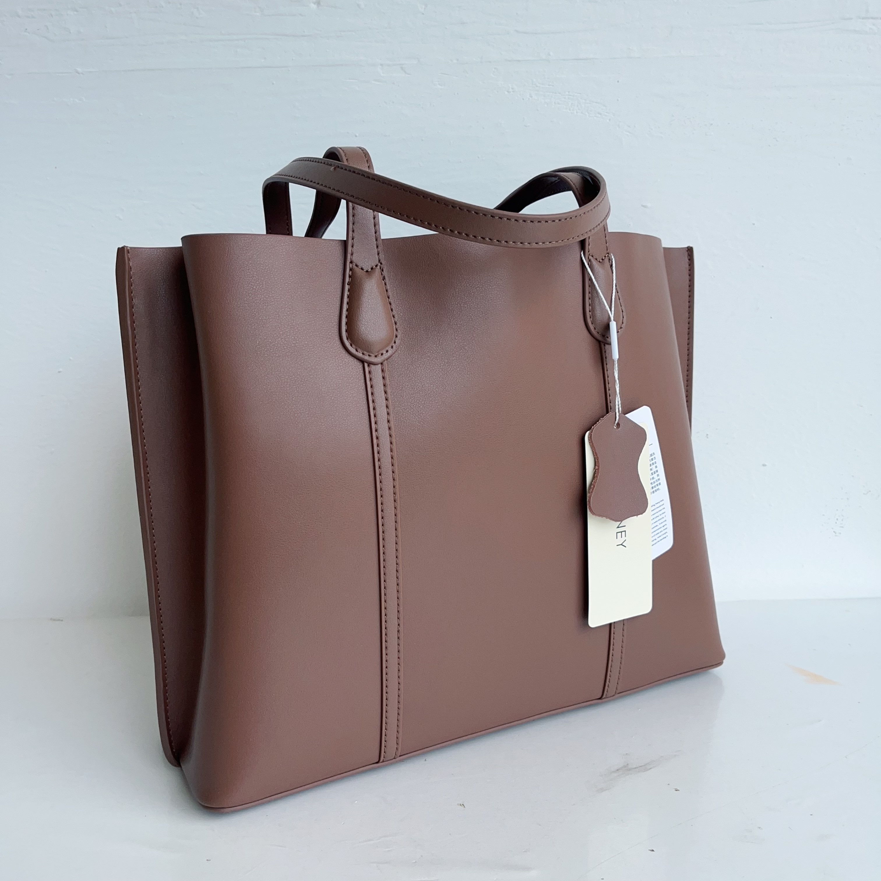 大托特包！广州货二层牛皮新款时尚女包高级感单肩通勤手提包真皮