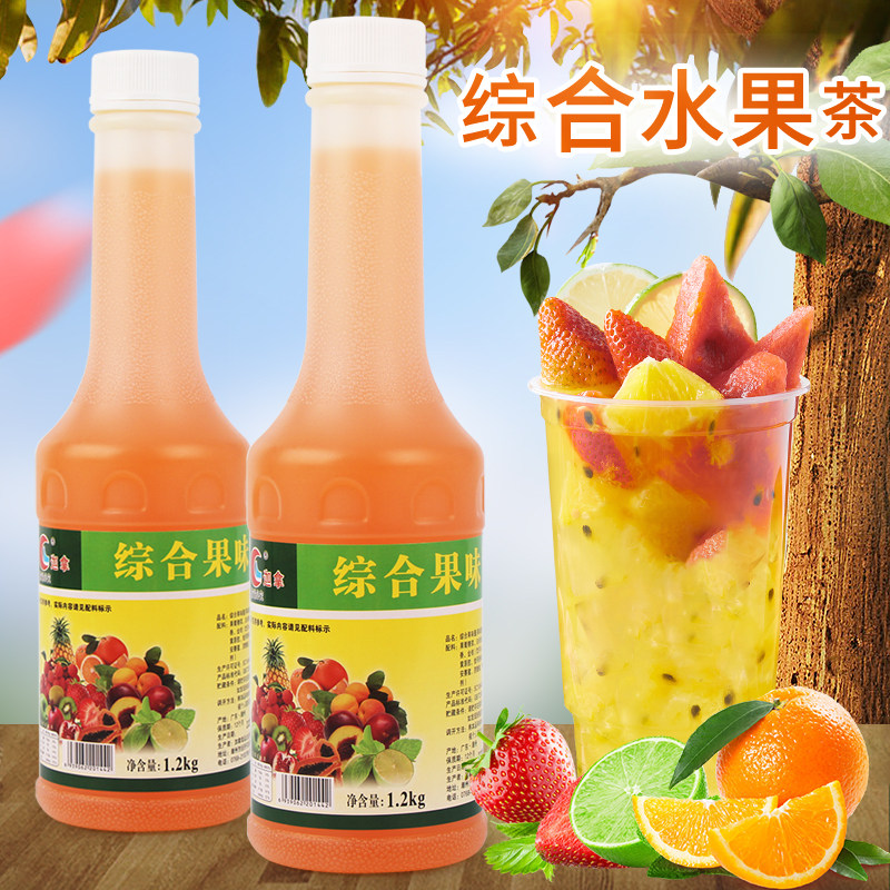 迦拿综合浓缩果汁奶茶店