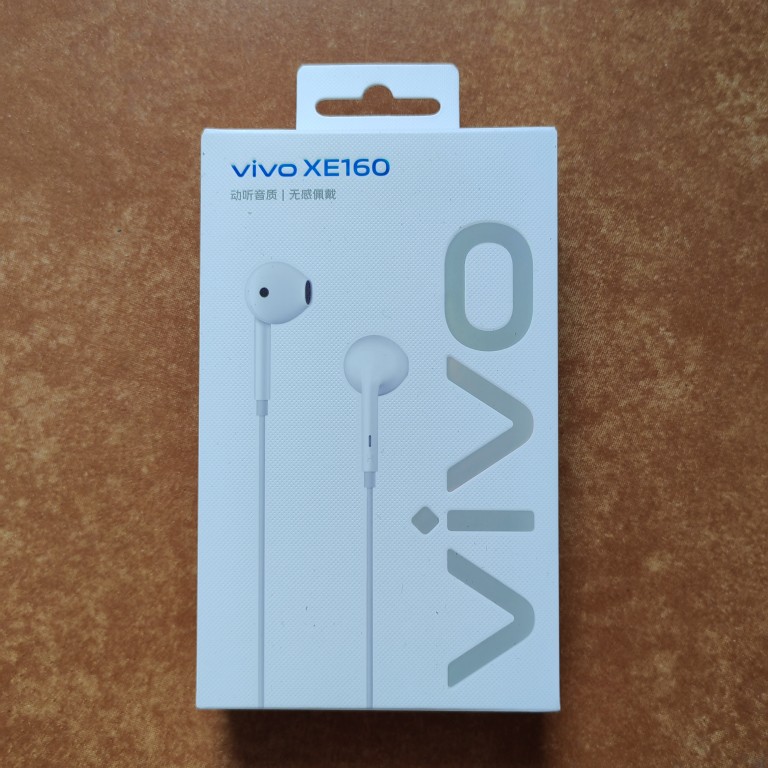 vivo原装有线耳机XE160正品#半入耳式TypeC接口3.5mm手机通用IQOO