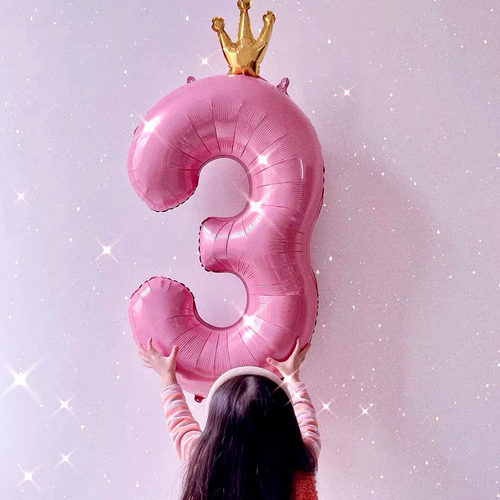 ins风生日数字拍照道具