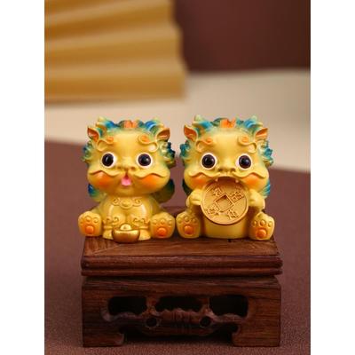 2026可爱小貔貅摆件招财镇宅八方来财麒麟办公室桌面吉祥物普陀山