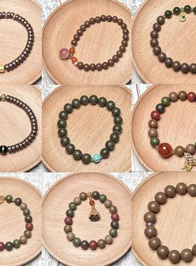 2026爆款热卖天然香材古法合香珠药香四时清味香绿幽灵文玩手串手