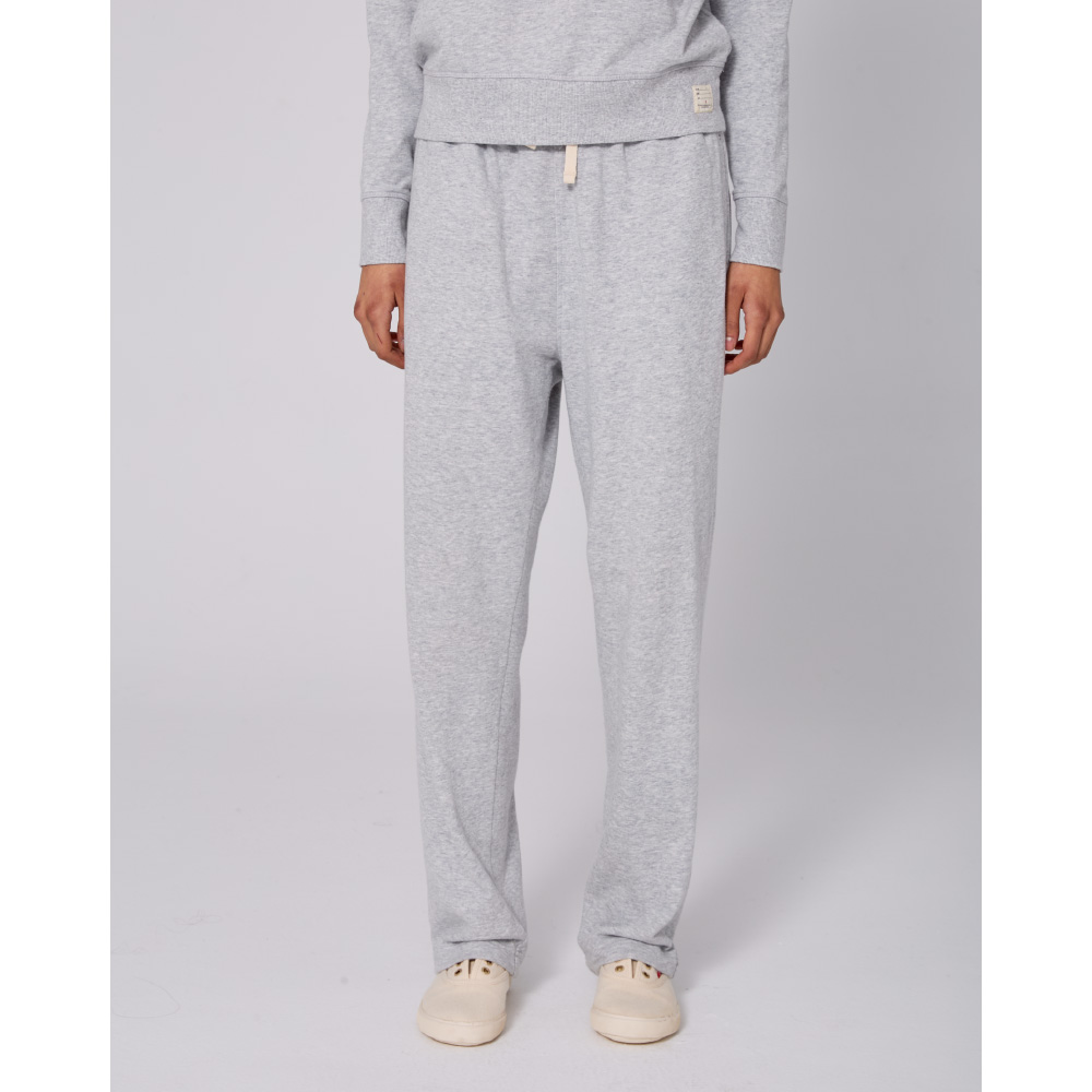 国棉壹厂薄款纯棉卫裤女款高腰宽松直筒长裤格雷系卫裤春秋休闲裤