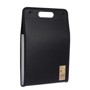 手提竖式试卷收纳袋小学生用学科科目分类袋多层风琴包文件夹初中生试卷夹可放入书包的作业资料袋a4文件袋