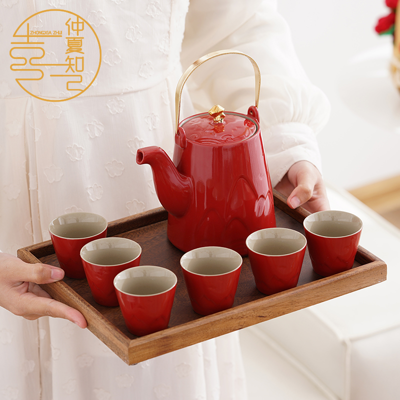 仲夏知己结婚礼物送新人敬茶杯