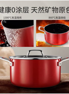 德世朗 云璟系列珐琅汤锅奶锅（24cm）DP908-C24