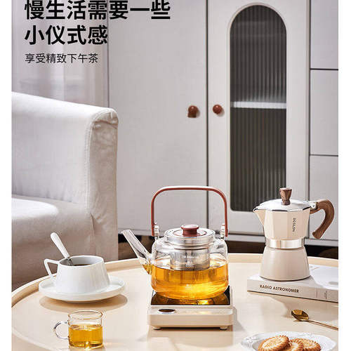 德世朗 DDQ-TZ16电陶炉咖啡&茶壶套装办公室煮茶咖啡礼盒装可开票