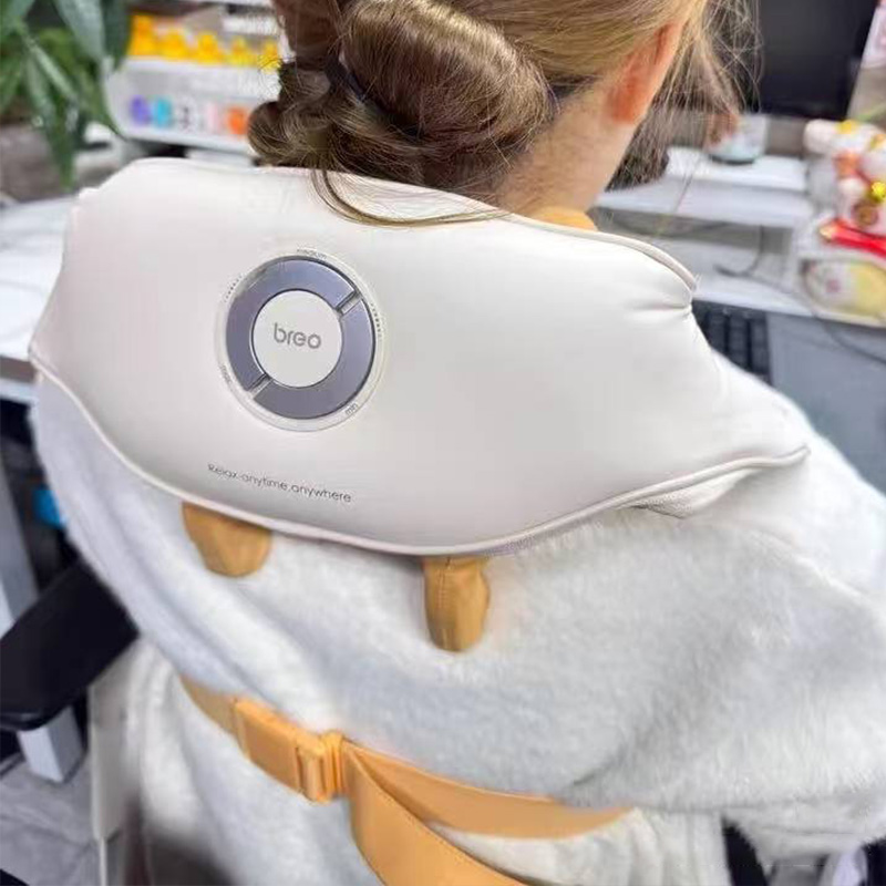倍轻松N5miniS3颈宽可调节颈椎按摩器按摩披肩肩颈按摩器腿腰颈部