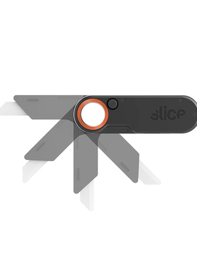 Slice10562铝合金折叠陶瓷安全刀带锁定不易伤手重型美工刀