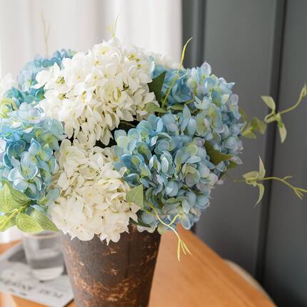 婚庆绣球14个色INS仿真花家庭装饰手捧花路引花墙假花
