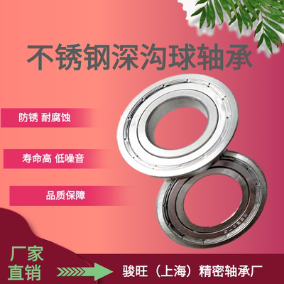 不锈钢深沟球轴承S6309ZZ 6310 6311 6312 6313 6314 6315RS